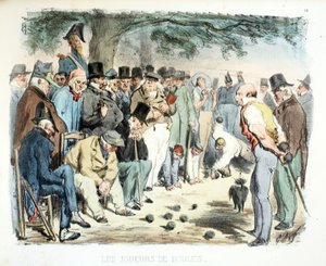 Boules Oyuncuları, Paris